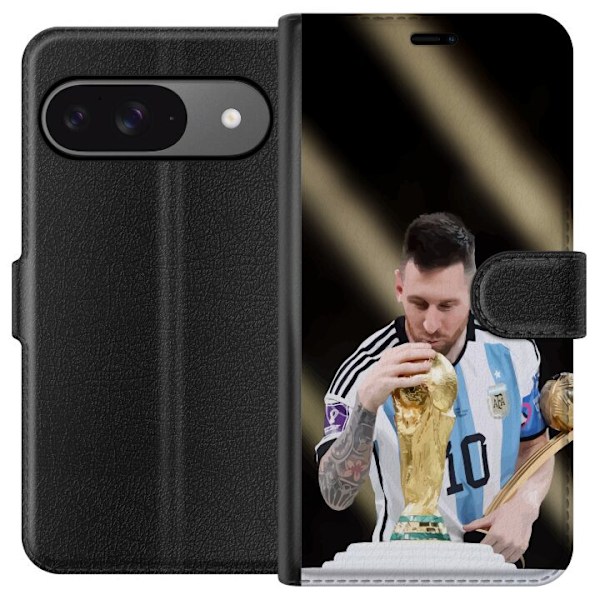 Google Pixel 9 Tegnebogsetui Messi