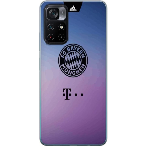 Xiaomi Poco M4 Pro 5G Gennemsigtig cover FC Bayern