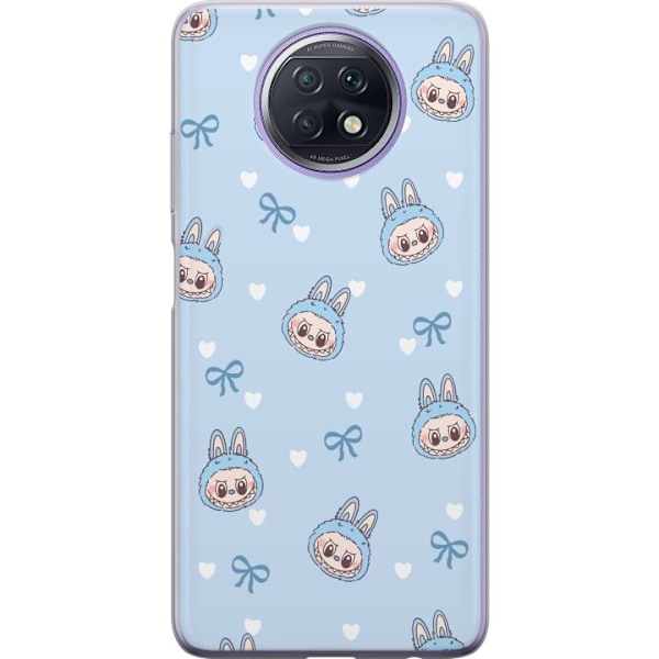 Xiaomi Redmi Note 9T Läpinäkyvä kuori Labubu Tuli Henki