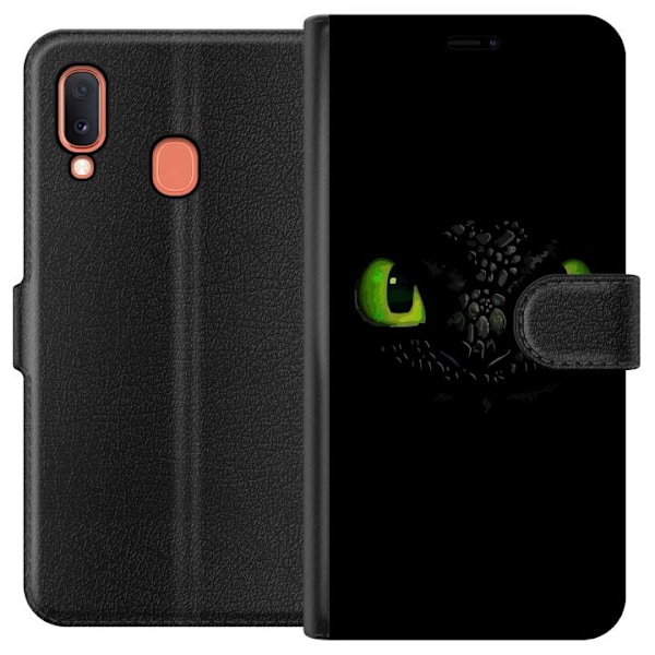 Samsung Galaxy A20e Plånboksfodral Draktränaren How to Train Your Dragon