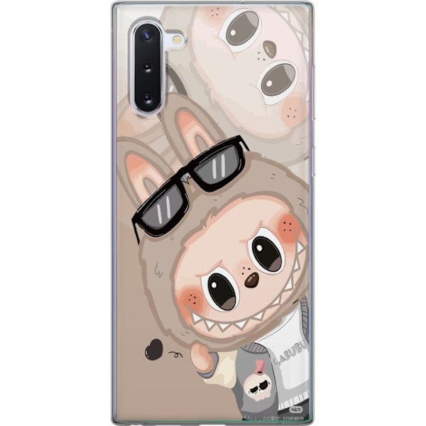 Samsung Galaxy Note10 Läpinäkyvä kuori Labubu Rainbow Chaos