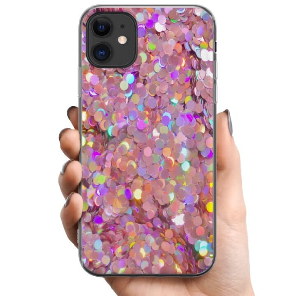 Apple iPhone 11 TPU Matkapuhelimen kuori Kimalteleva