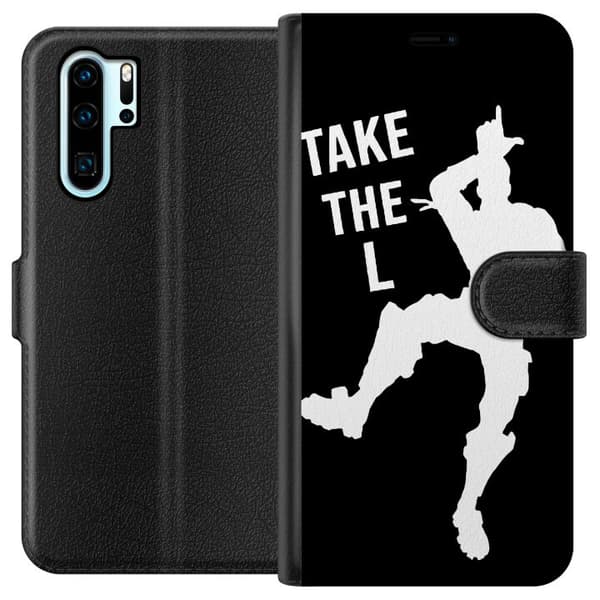 Kompatibelt Lommeboketui til Huawei P30 Pro Fortnite