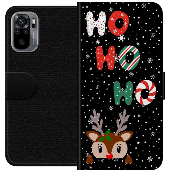 Xiaomi Redmi Note 10S Plånboksfodral HO HO HO