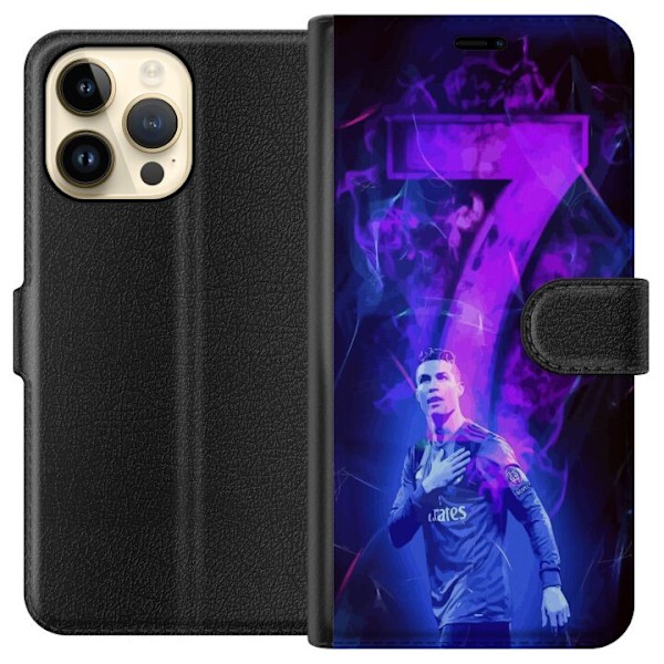 Apple iPhone 14 Pro Max Tegnebogsetui Ronaldo 7 - Fodboldlegen