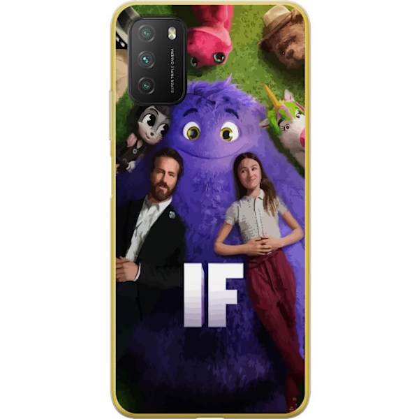 Xiaomi Poco M3  Läpinäkyvä kuori IF: Låtsaskompisar