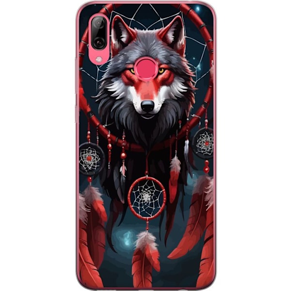 Huawei Y7 (2019) Gennemsigtig cover Ulven