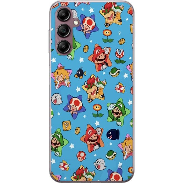 Kompatibelt Mobildeksel til Samsung Galaxy A14 5G Nintendo Mario Mønster Switch-spill