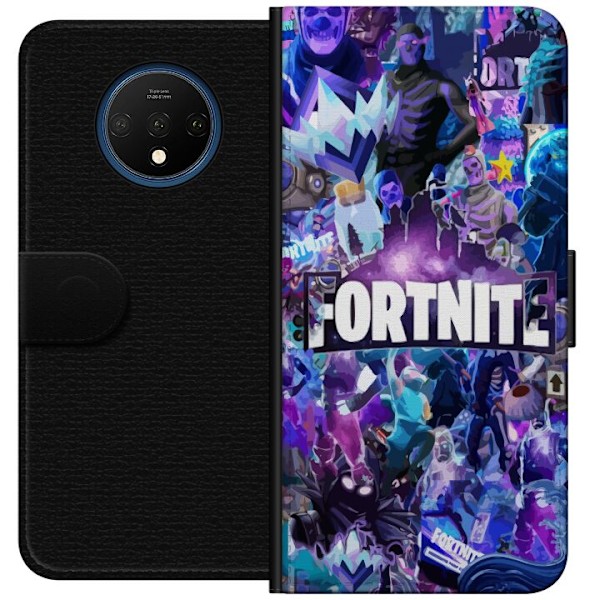 OnePlus 7T Tegnebogsetui Fortnite