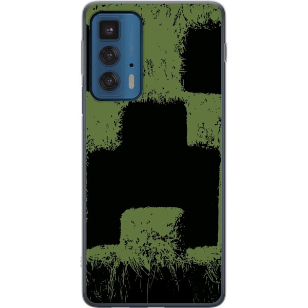 Motorola Edge 20 Pro Läpinäkyvä kuori A Minecraft Movie