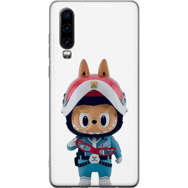 Huawei P30 Läpinäkyvä kuori How2work Labubu hirviöt x Ultr