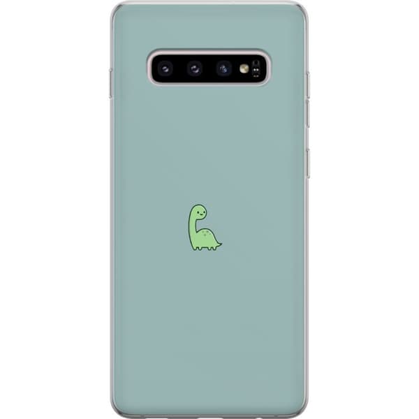 Yhteensopiva Puhelinkuori Samsung Galaxy S10+ Tiny Dino