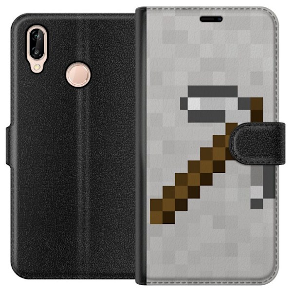 Huawei P20 lite Lompakkokotelo Minecraft Työkalut