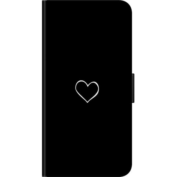 Kompatibelt Lommeboketui til Samsung Galaxy A03s Hjerte