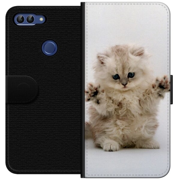Huawei P smart Lommeboketui Katt
