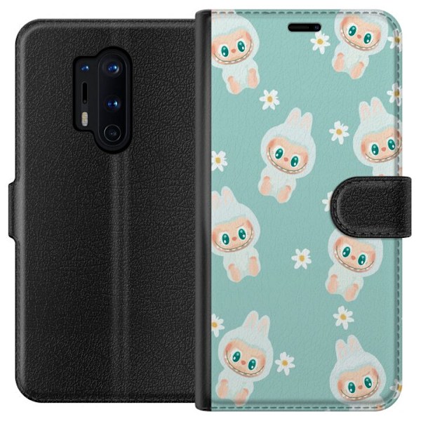 OnePlus 8 Pro Tegnebogsetui Labubu Candy Vibes