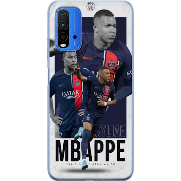 Xiaomi Redmi 9T Genomskinligt Skal Kylian Mbappé