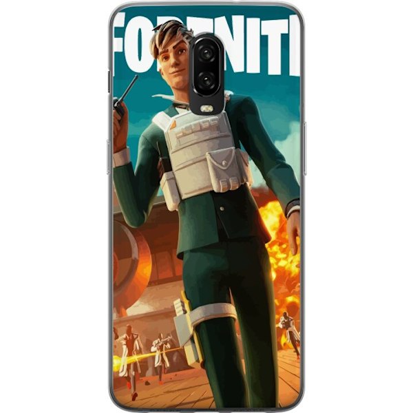 OnePlus 6T Gennemsigtig cover Fortnite