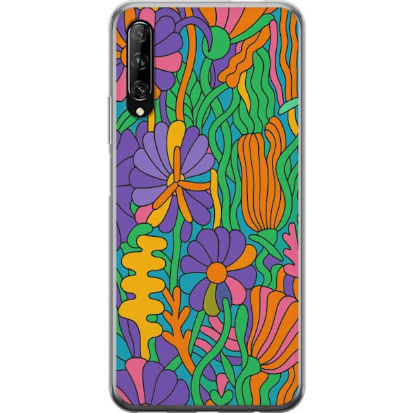Huawei P smart Pro 2019 Genomskinligt Skal Color Pop