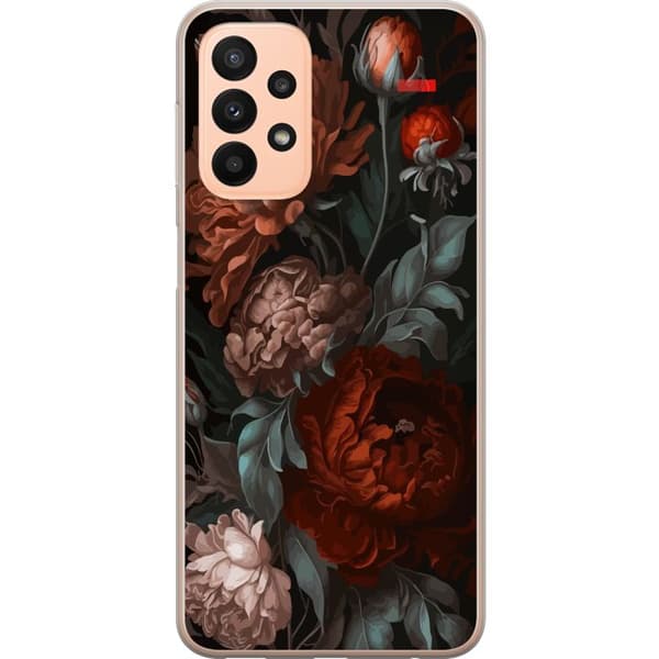 Kompatibelt Mobildeksel til Samsung Galaxy A23 Blommor