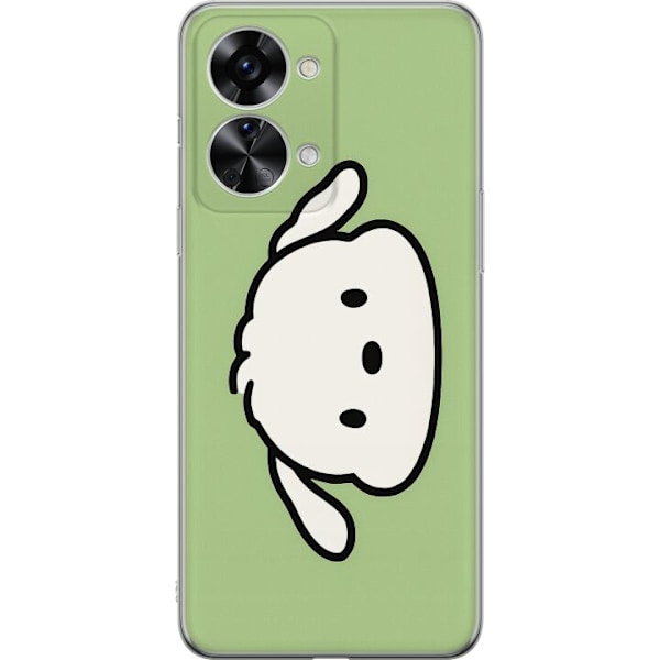 OnePlus Nord 2T Läpinäkyvä kuori Snoopy Flip