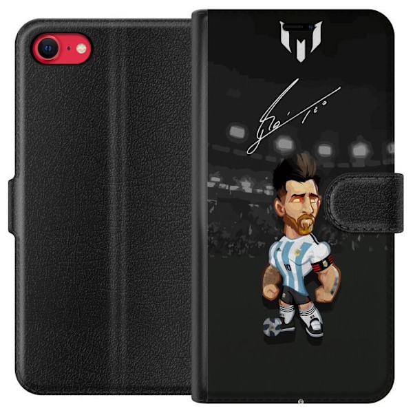 Apple iPhone 8 Tegnebogsetui Messi