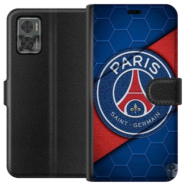 Motorola Moto E22i Tegnebogsetui Paris Saint-Germain