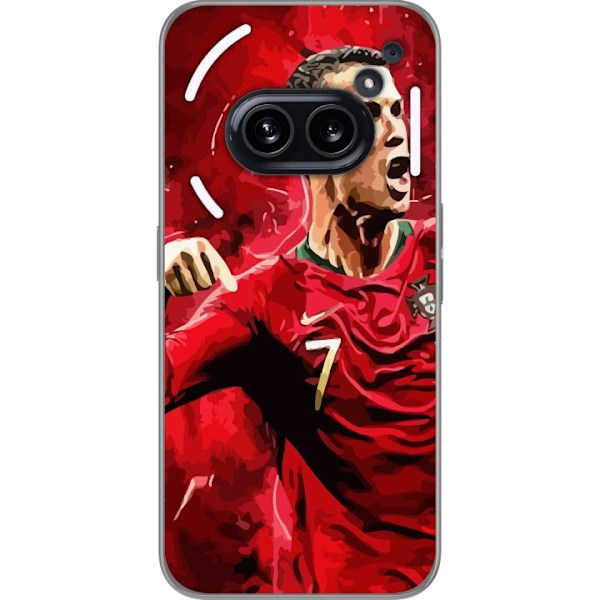 Nothing Phone (2a) Gjennomsiktig deksel Ronaldo