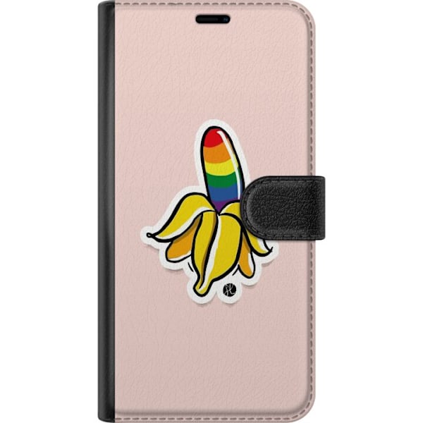 Motorola Moto G23 Lommeboketui Glad Banan