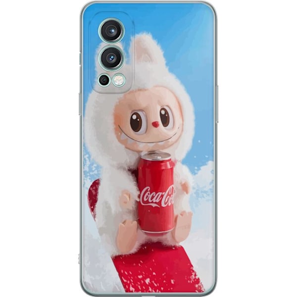 OnePlus Nord 2 5G Läpinäkyvä kuori Labubu Summer Edition