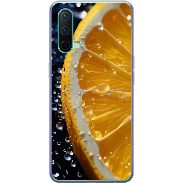 OnePlus Nord CE 5G Gjennomsiktig deksel Appelsin