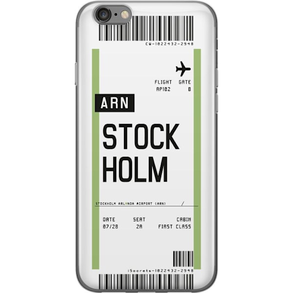 Apple iPhone 6 Gennemsigtig cover Stockholm