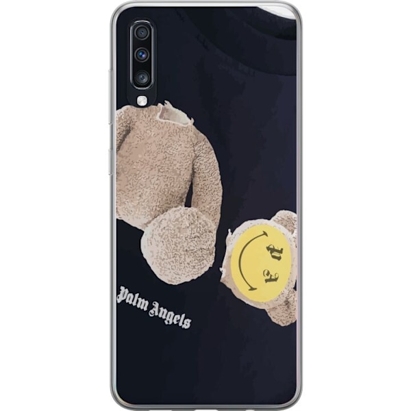 Samsung Galaxy A70 Genomskinligt Skal Teddy Palm Angels