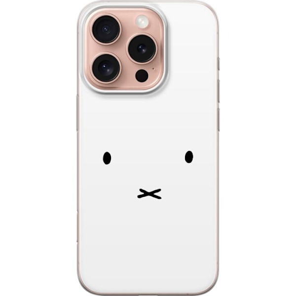 Apple iPhone 16 Pro Gjennomsiktig deksel Miffy