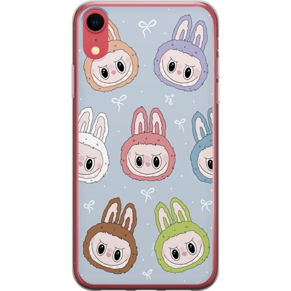 Apple iPhone XR Genomskinligt Skal Labubu Star Pattern – Stj