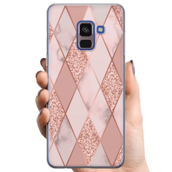 Samsung Galaxy A8 (2018) TPU Mobildeksel Litt Finkle