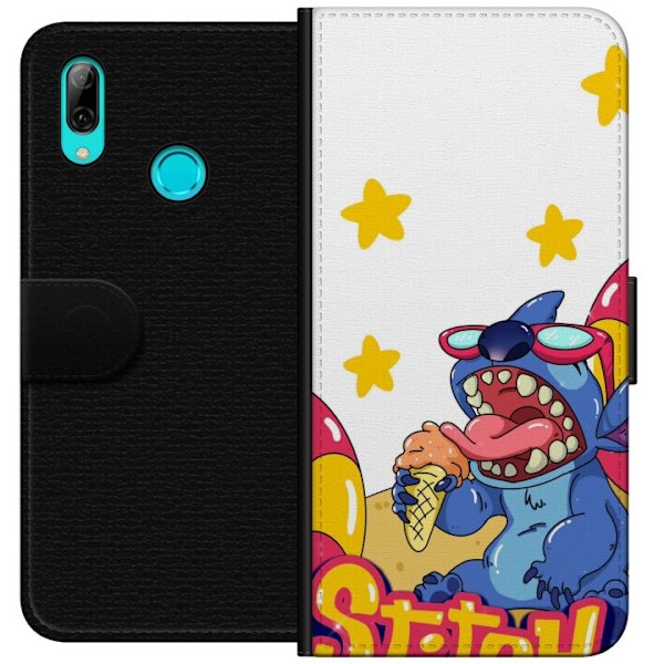 Huawei P smart 2019 Lommeboketui Stitch Glass