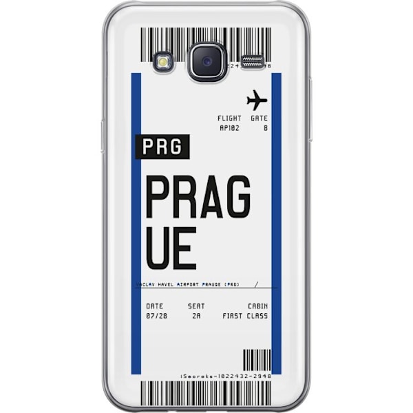 Samsung Galaxy J5 Läpinäkyvä kuori Praha