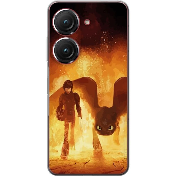 Asus Zenfone 9 Läpinäkyvä kuori Loikkakouluttaja