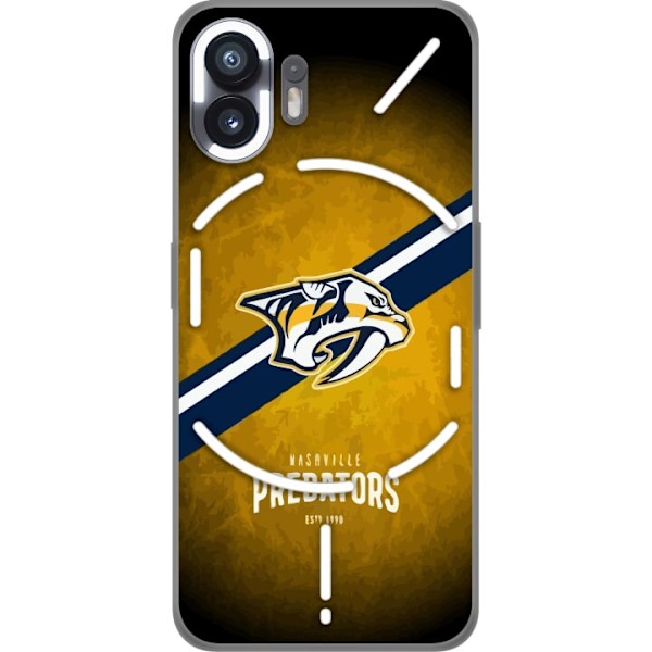 Nothing Phone (2) Gennemsigtig cover Nashville Predators (NHL)