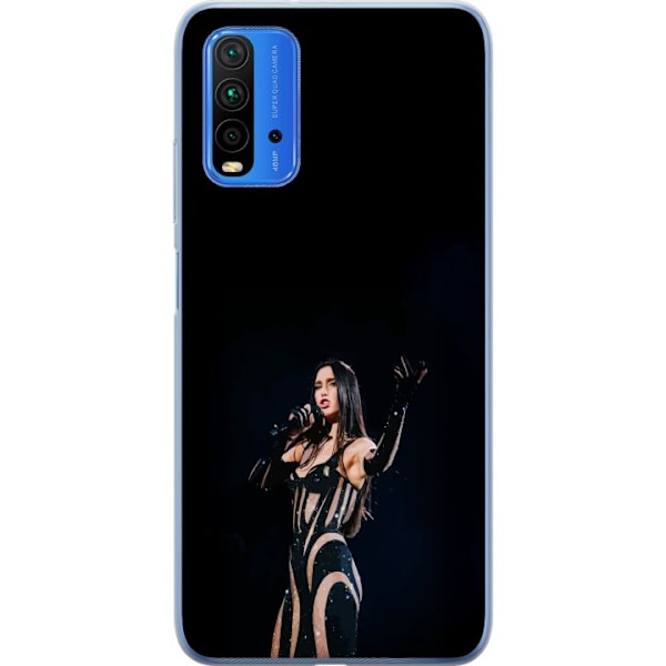 Xiaomi Redmi Note 9 4G Gennemsigtig cover Dua Lipa – Pop Sta
