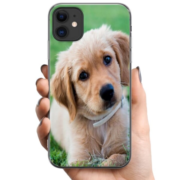 Apple iPhone 11 TPU Mobildeksel Hund