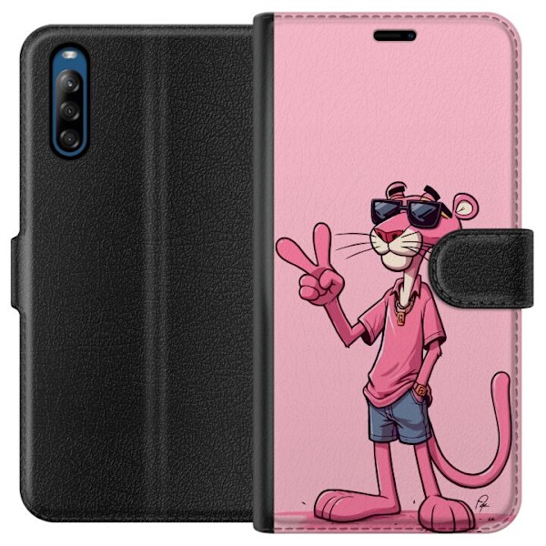 Sony Xperia L4 Plånboksfodral Pink Panter Peace