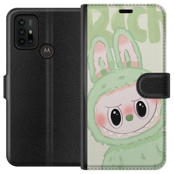 Motorola Moto G30 Tegnebogsetui Pop mart labubu
