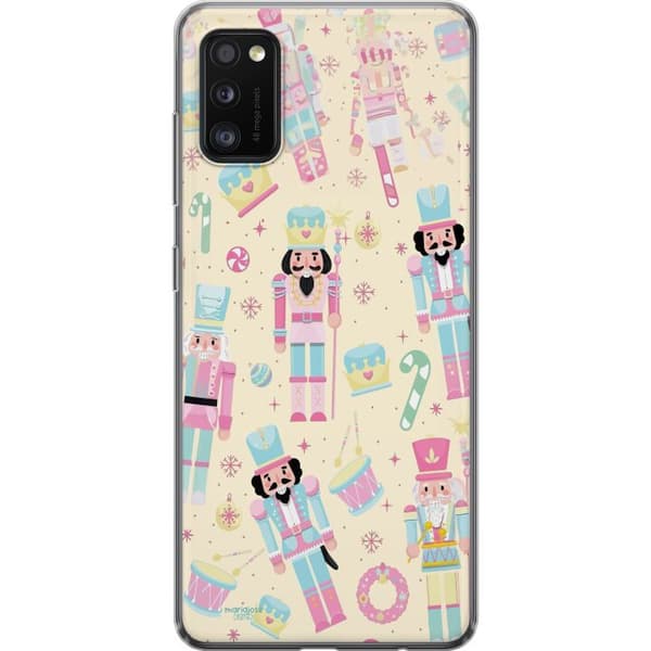 Kompatibelt Mobildeksel til Samsung Galaxy A41 Jul rosa