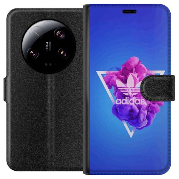 Xiaomi 13 Ultra Plånboksfodral Adidas-inspirerad blå design