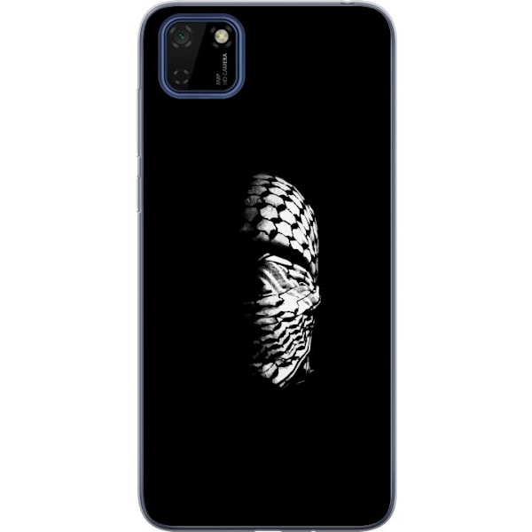 Huawei Y5p Läpinäkyvä kuori Keffiyeh-kuviointi - klassinen