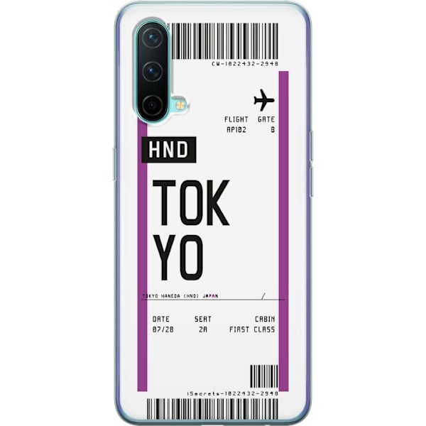 OnePlus Nord CE 5G Gennemsigtig cover Tokyo