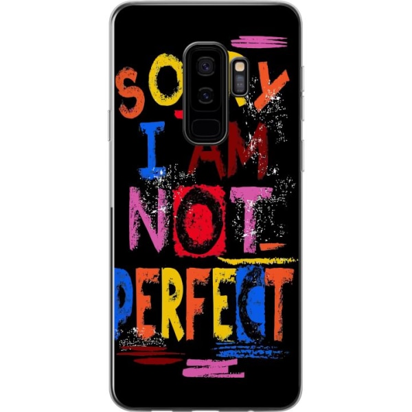 Samsung Galaxy S9+ Gennemsigtig cover Sorry