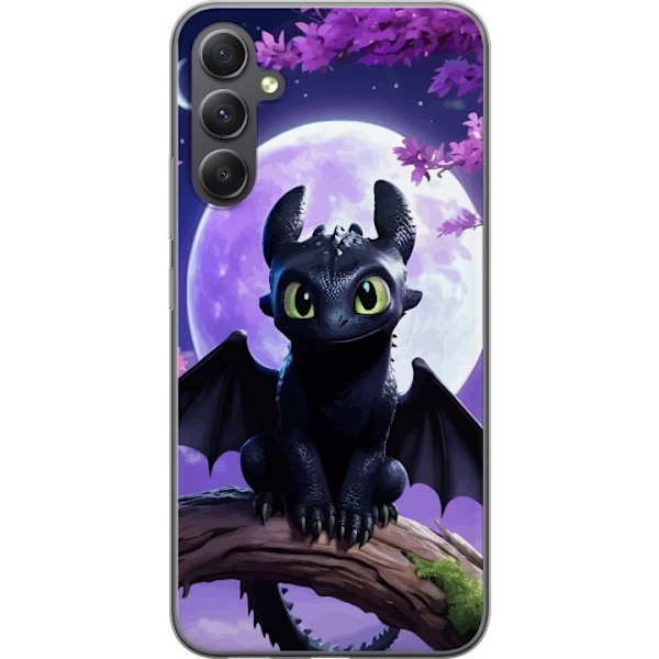 Samsung Galaxy A15 5G Genomskinligt Skal Draktränaren How to Train Your Dragon
